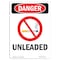 Signmission Safety Sign, OSHA Danger, 14" Height, Rigid Plastic, Unleaded, Portrait OS-DS-P-1014-V-1279 - alternate 1